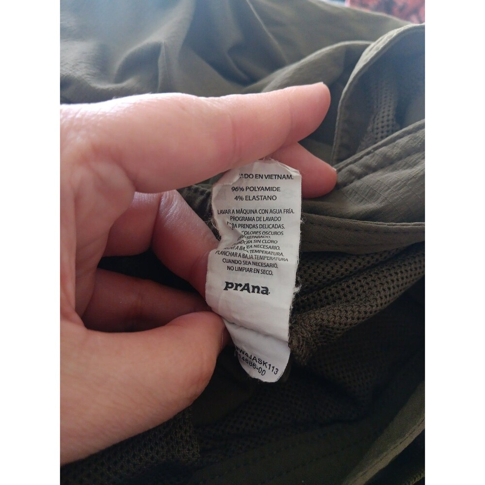 PrAna Jasmine Knicker 3/4 Capri Pants Green Style #W4JASK113 Low Rise - Picture 8 of 8